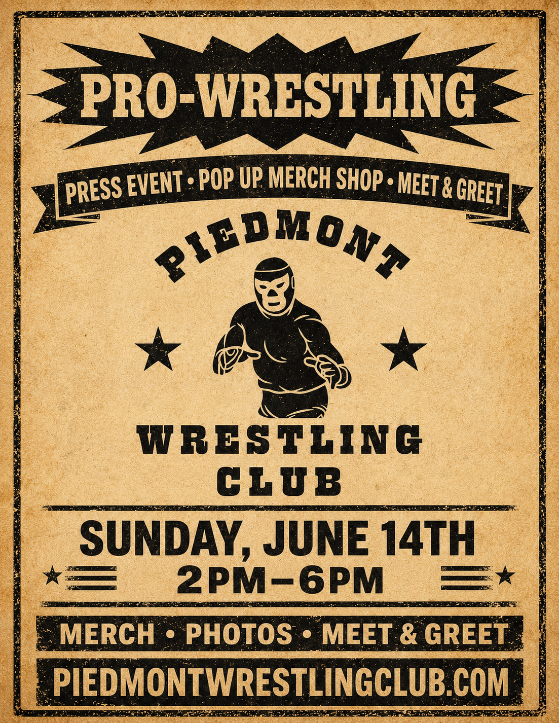 Our 1st Press Event/Pop Up Shop